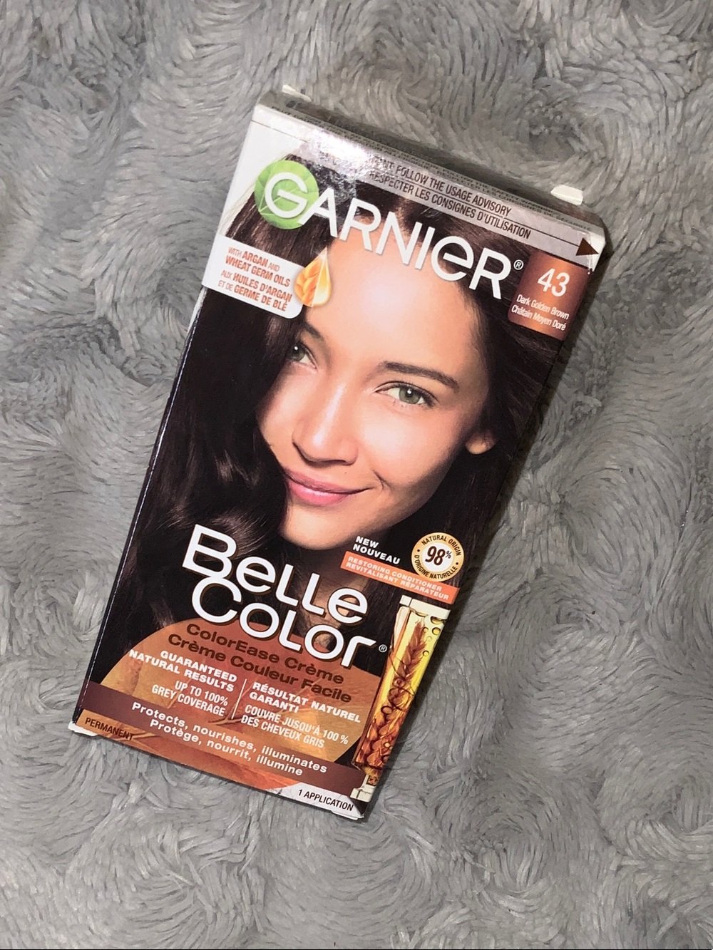 Garnier Belle Color Hair Dye - Dark Golden Brown (43)